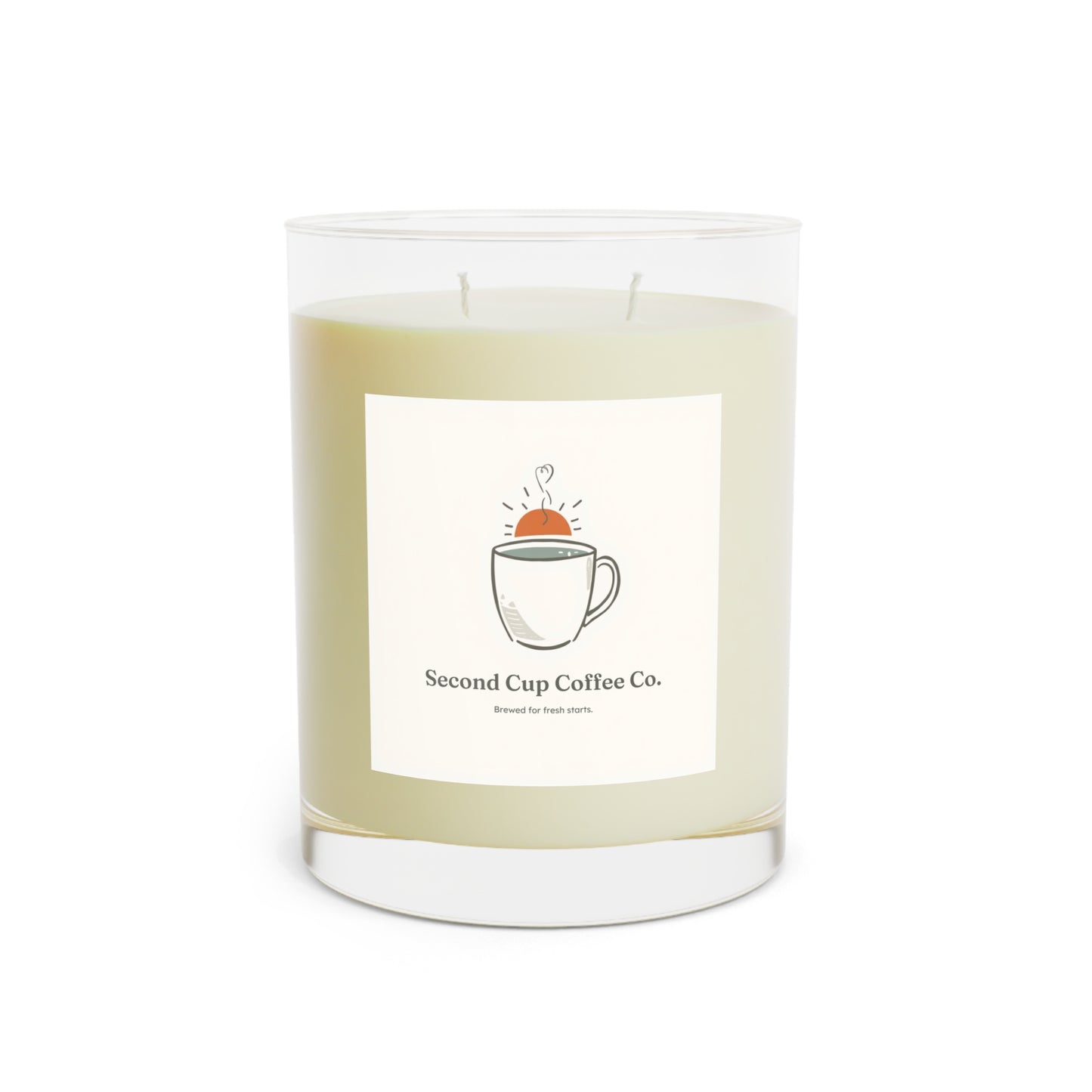 Coffee Shop Scented Candle — 11oz Glass Jar (Second Cup Coffee Co.)