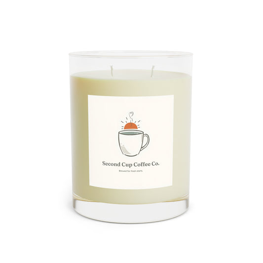 Coffee Shop Scented Candle — 11oz Glass Jar (Second Cup Coffee Co.)